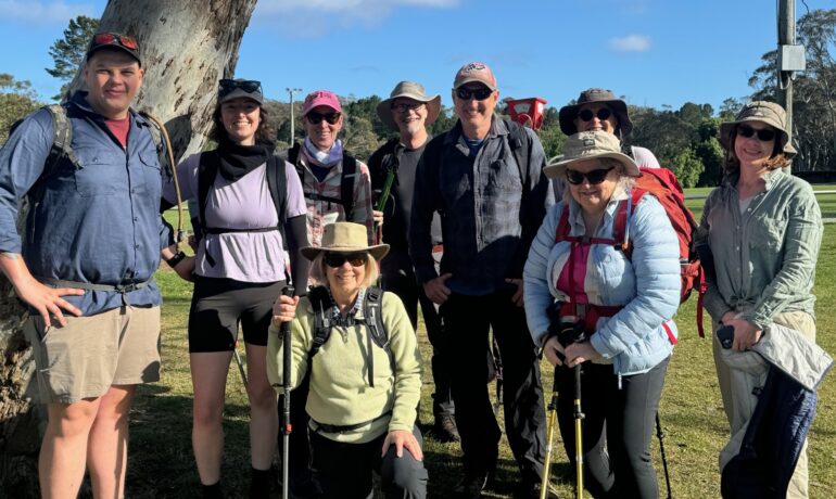 , Trek4TROG team rise to Blue Mountains challenge, TROG Cancer Research