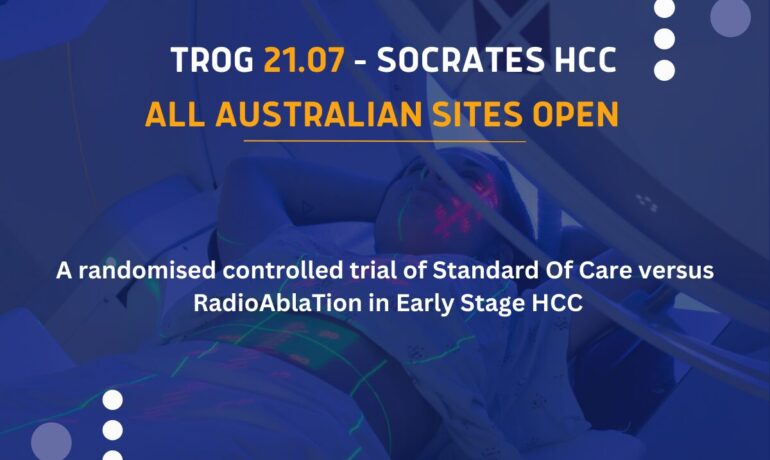 SOCRATES HCC trial - all Australian sites open