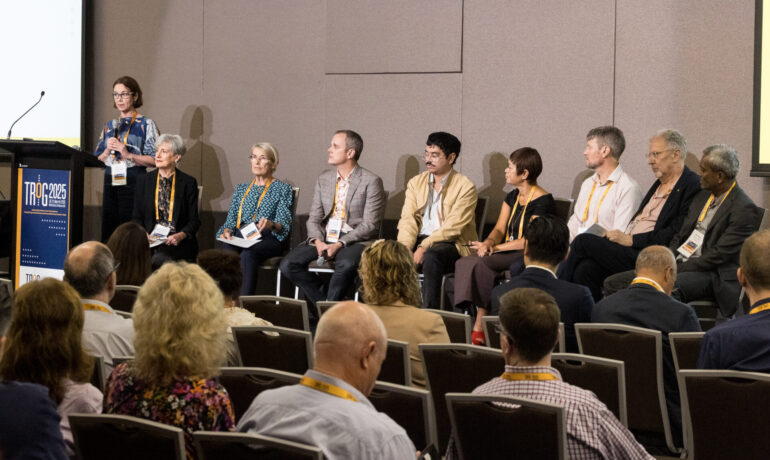 Consumer and research collaboration panel at TROG ASM