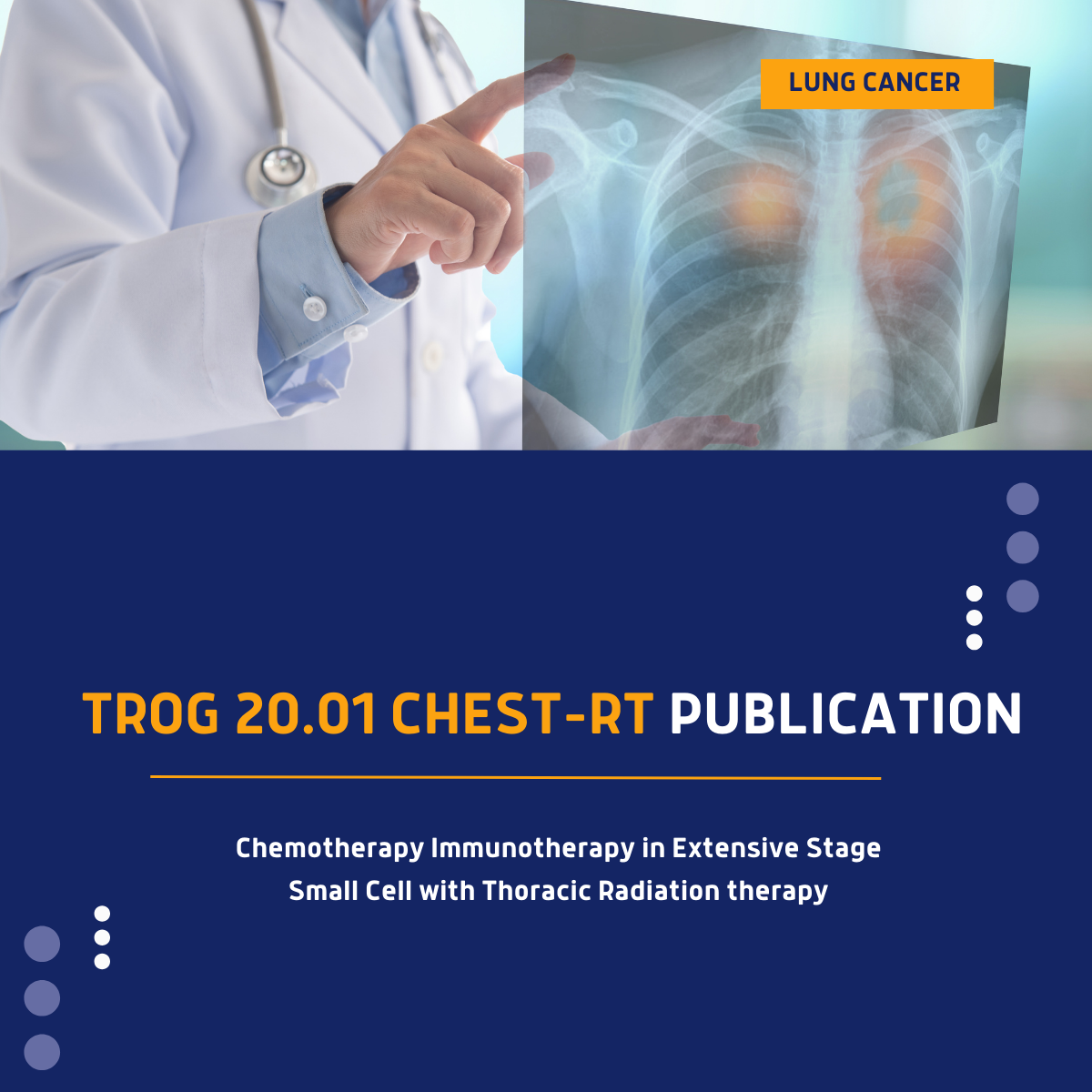 , New paper outlines protocol for important TROG 20.01 CHEST-RT lung cancer trial, TROG Cancer Research