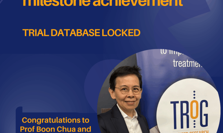, Major milestone for BIG 3-07/TROG 07.01 DCIS Study, TROG Cancer Research